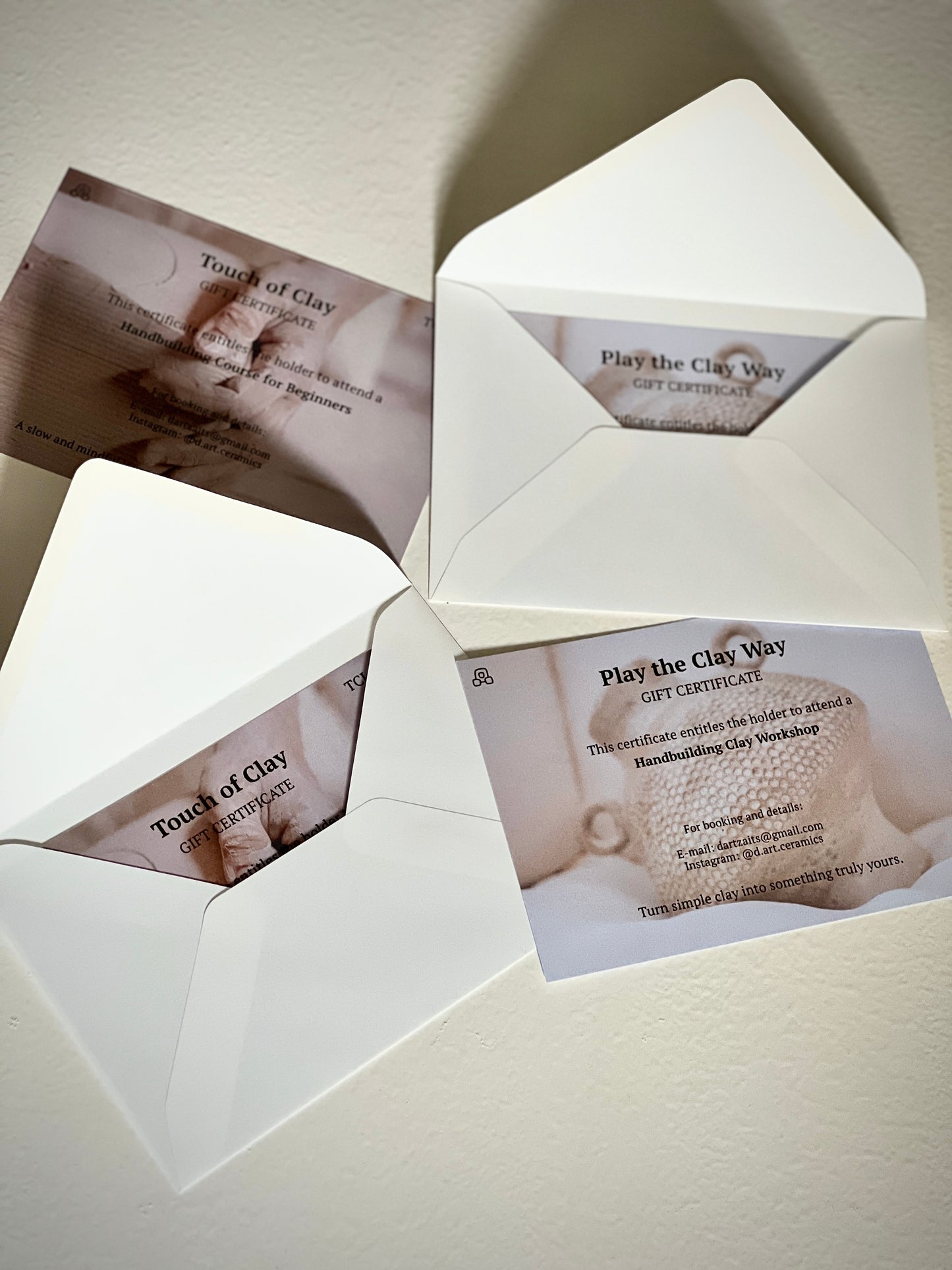 Play the Clay Way — Gift Certificate