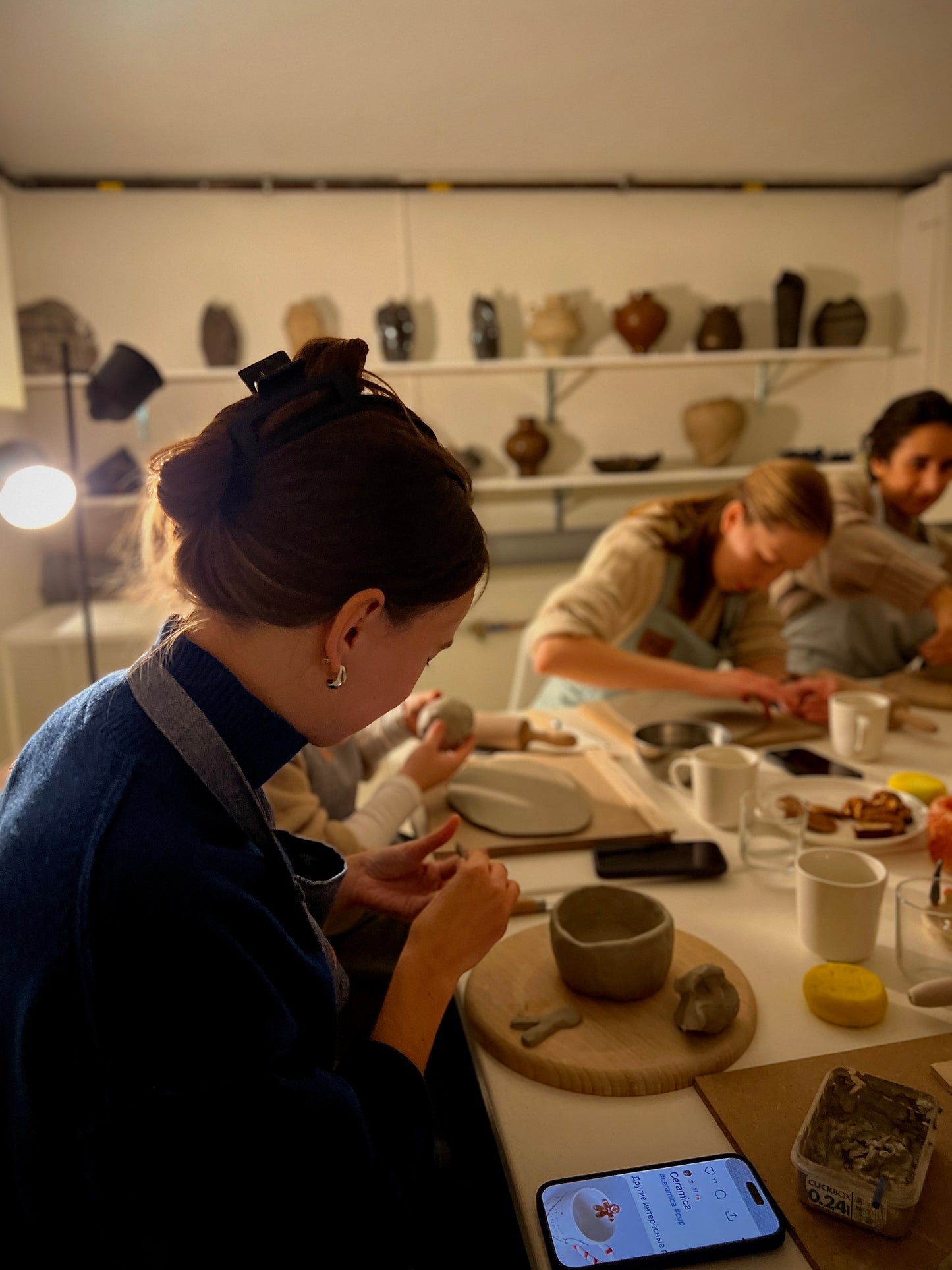 Group Clay Workshop (January 21, Wednesday at 18:00)