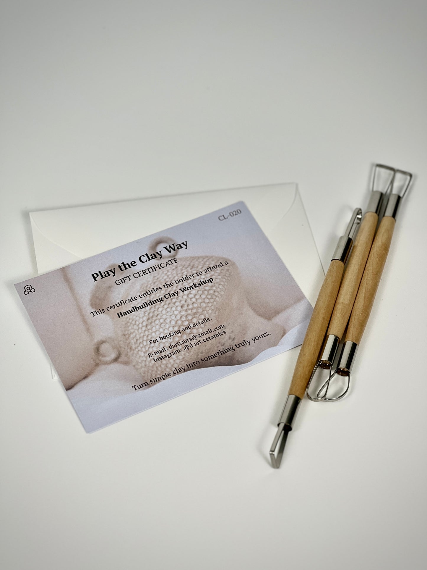Play the Clay Way — Gift Certificate